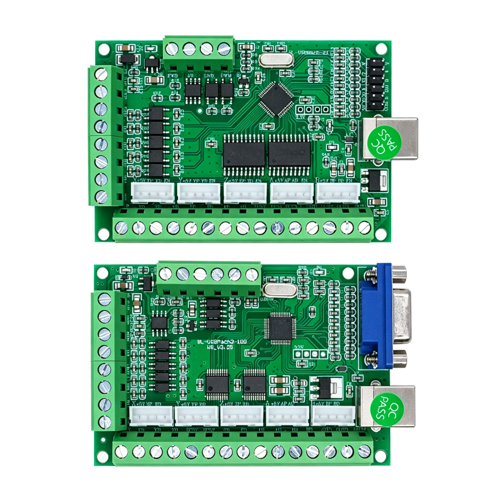 5 Axis Cnc Breakout Board Interface Mach3 - 1 set de Placa Controladora de