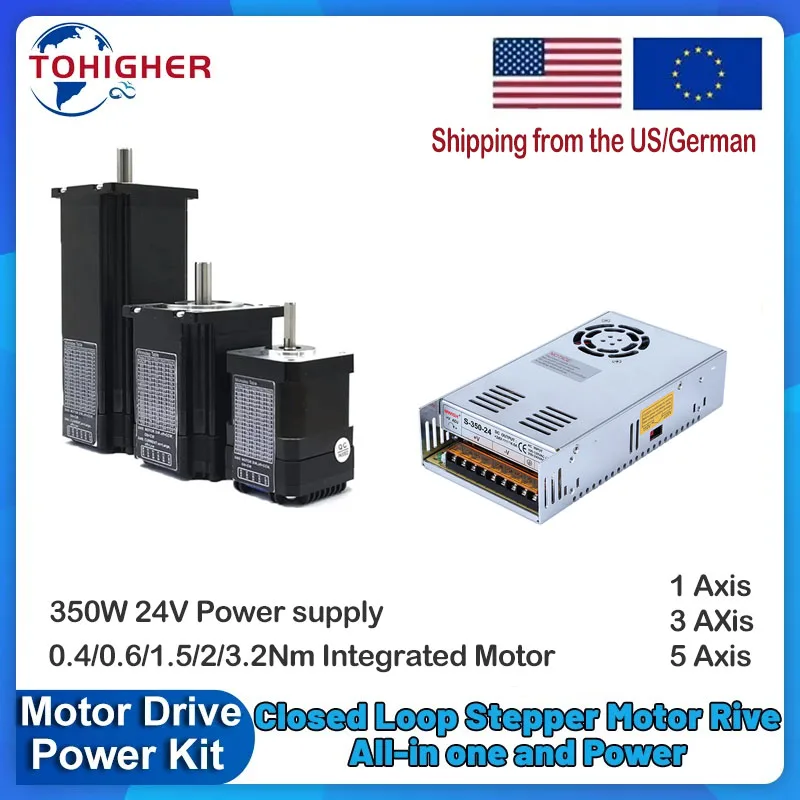 Nema 23 Closed Loop Stepper Motor Driver Kit - Nema17 Nema23 controlador de Motor paso