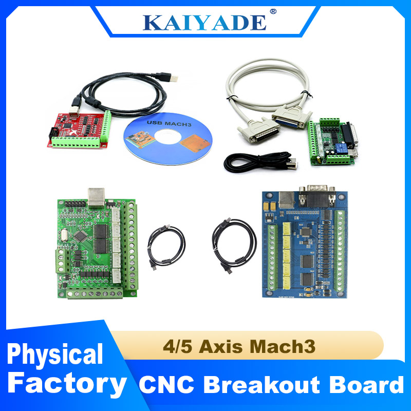 Mach3 Usb Cnc Controller 4 Axis 100Khz - Controlador CNC, Sistema MACH3, 4 Ejes