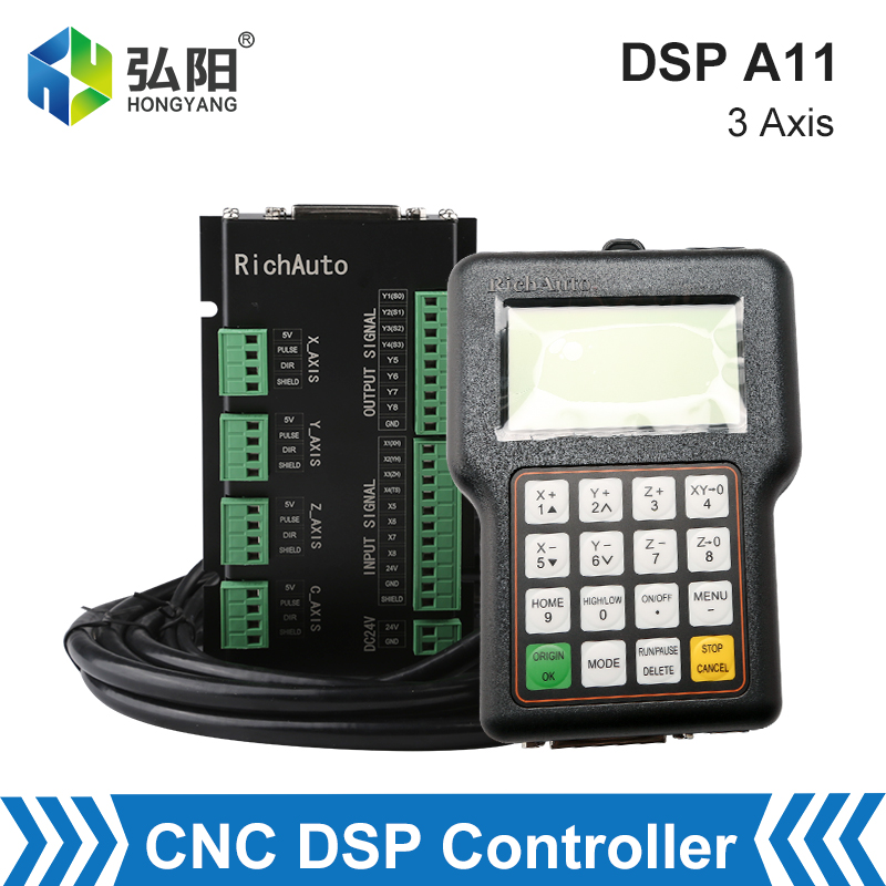 Controlador CNC Richauto DSP A - Richauto A11 Dsp Controller 3 Axis reseña y precio