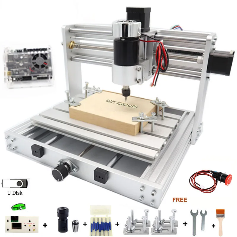 Máquina de grabado de Metal CN - Cnc 3018 Pro Max Metal reseña y precio