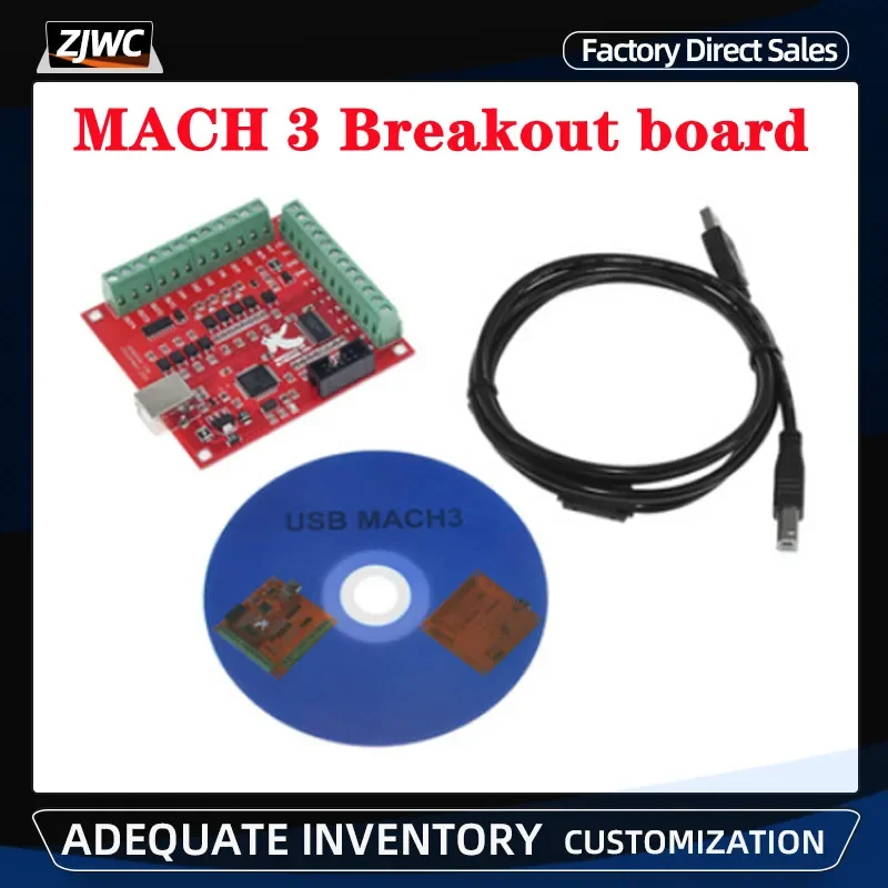 3 uds/juego 1 unidad de placa  - Mach3 Usb Cnc Controller 4 Axis 100Khz reseña y precio