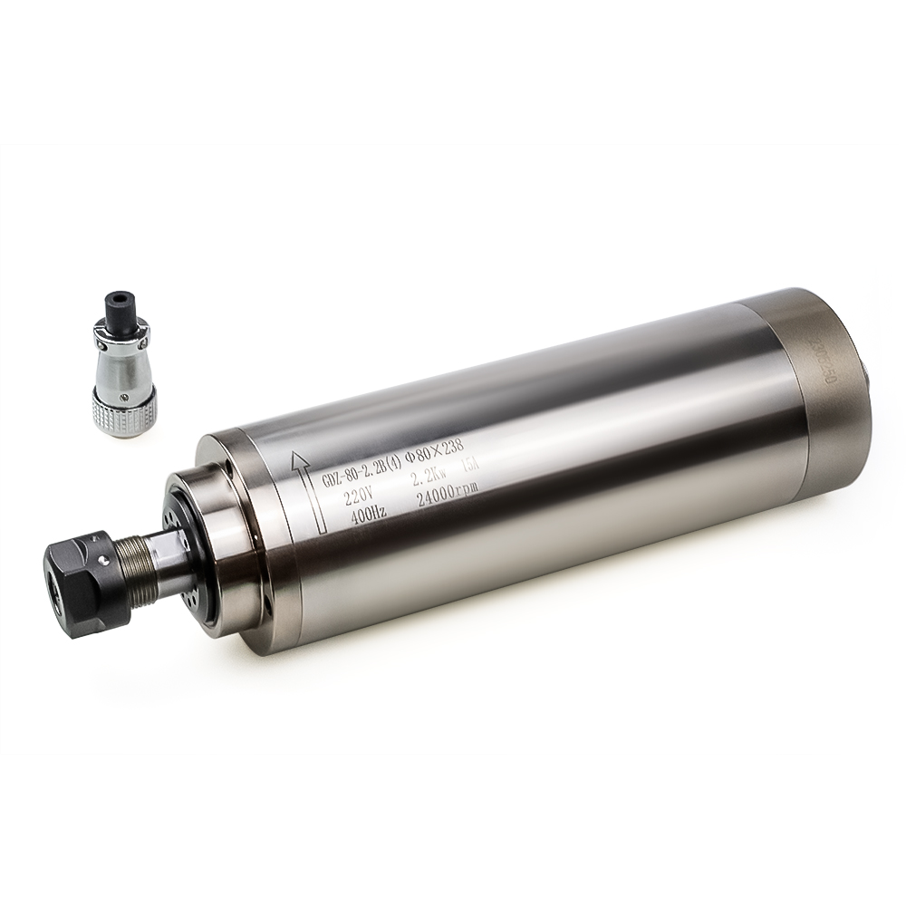 Kit de Husillo CNC Refrigerado - 2.2Kw Water Cooled Spindle Kit Vfd reseña y precio