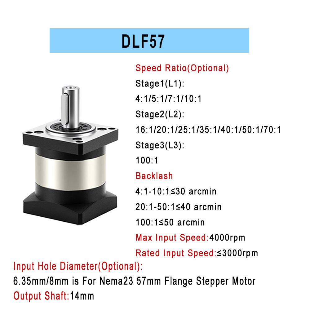 Kits de motor paso a paso con  - Planetary Gearbox Reducer Nema 23 34 reseña y precio