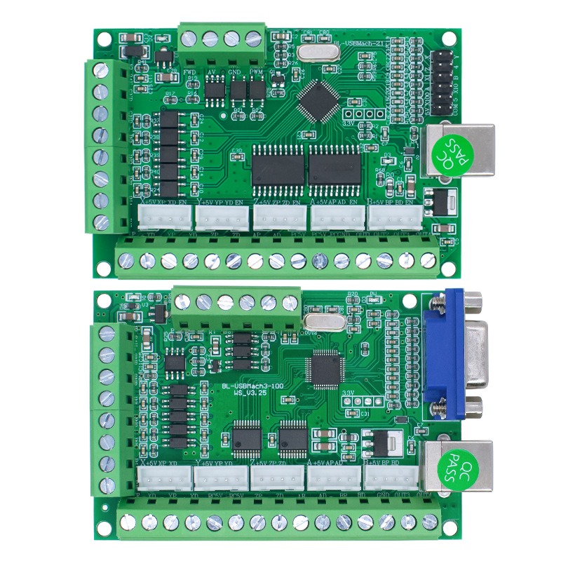 1 Uds placa controladora de Mo - 5 Axis Cnc Breakout Board Interface Mach3 reseña y precio