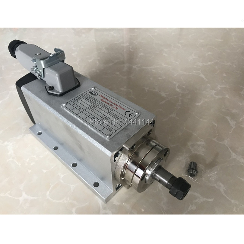 Husillo refrigerado por aire,  - Er20 Collet Chuck Spindle Motor 220V reseña y precio