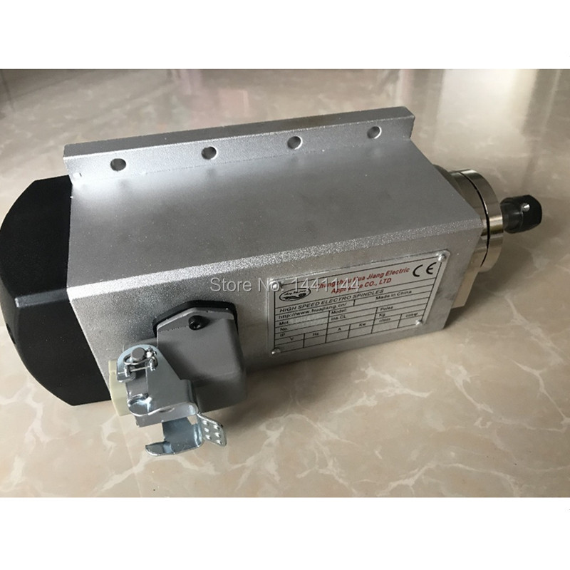 Husillo refrigerado por aire,  - Er20 Collet Chuck Spindle Motor 220V reseña y precio