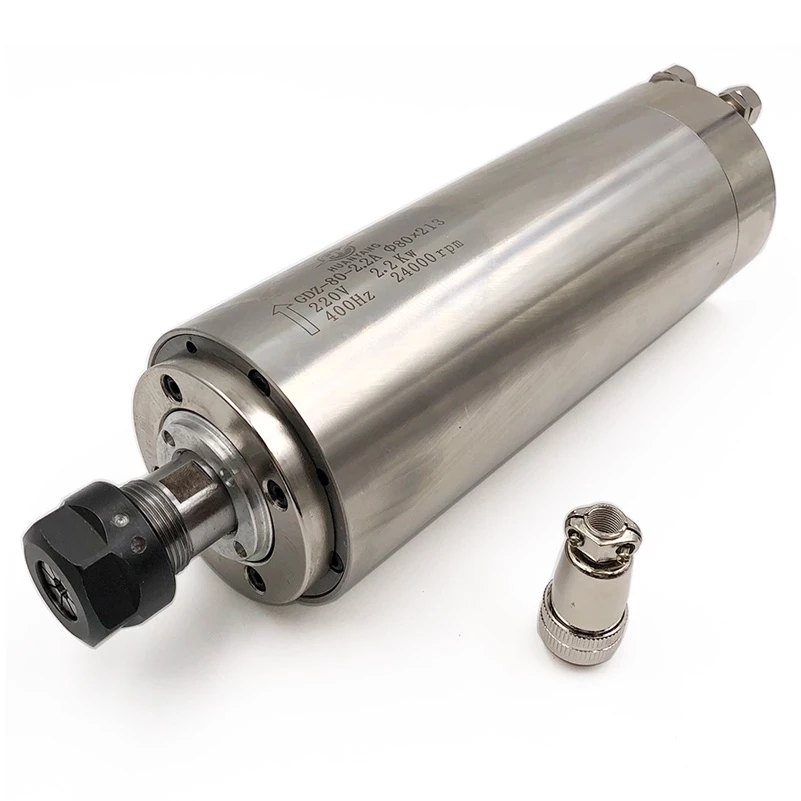 Kit de Husillo CNC Refrigerado - Air Cooled 1.5Kw Spindle Motor Inverter 110V reseña y precio