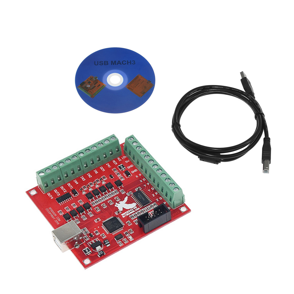 Placa de ruptura CNC USB Mach3 - Mach3 Usb Cnc Controller 4 Axis 100Khz reseña y precio