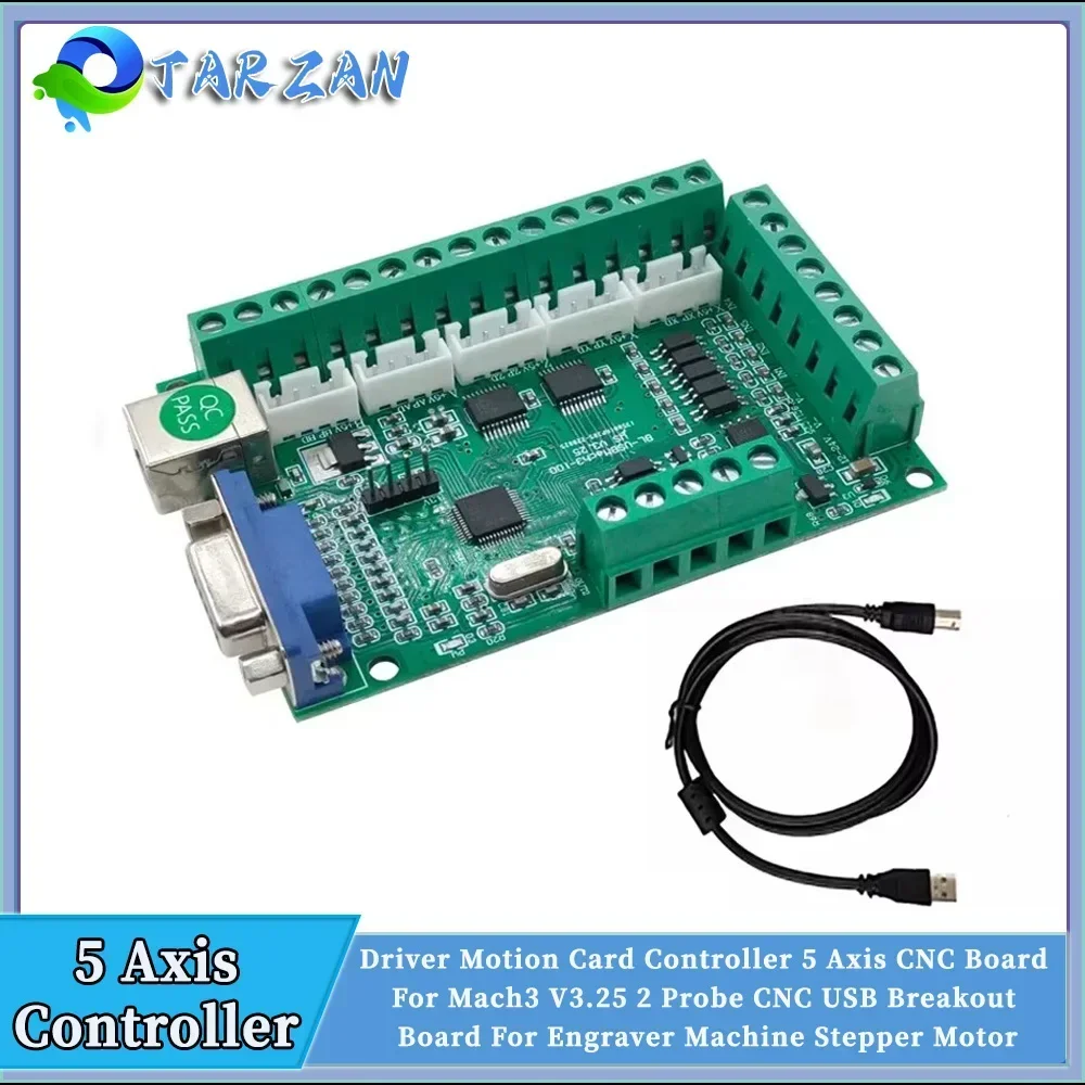 Placa de interfaz Mach3 CNC de - 5 Axis Cnc Breakout Board Interface Mach3 reseña y precio