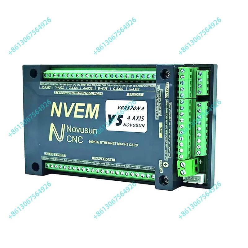 NVEM V5 Mach3 interfaz Etherne - 5 Axis Cnc Breakout Board Interface Mach3 reseña y precio