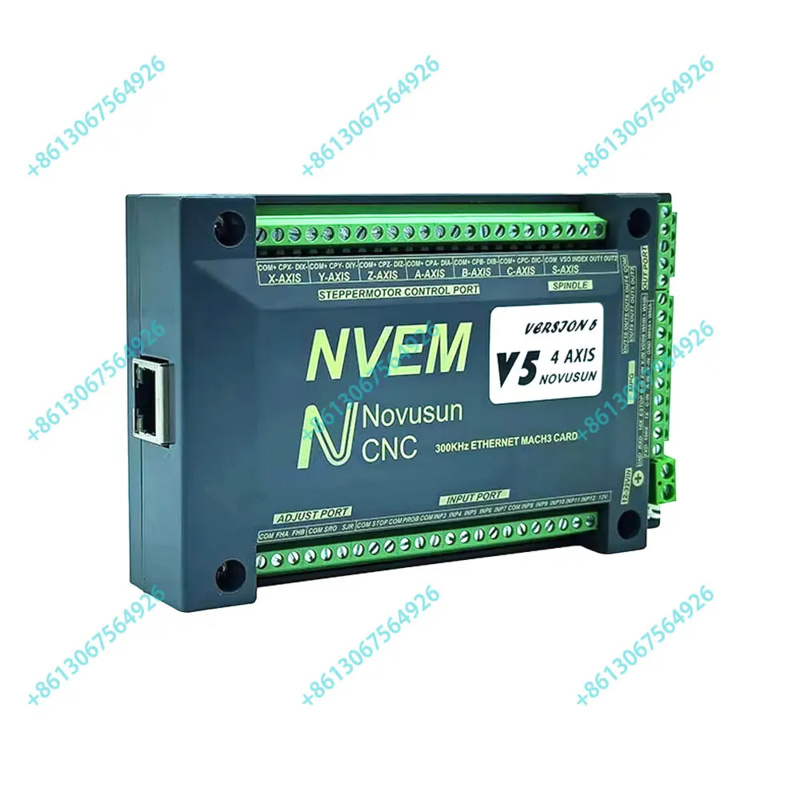 NVEM V5 Mach3 interfaz Etherne - 5 Axis Cnc Breakout Board Interface Mach3 reseña y precio