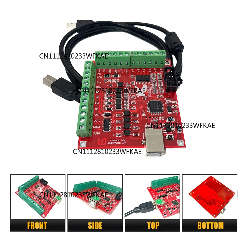 Tarjeta de Interfaz CNC USB MA - Mach3 Usb Cnc Controller 4 Axis 100Khz reseña y precio