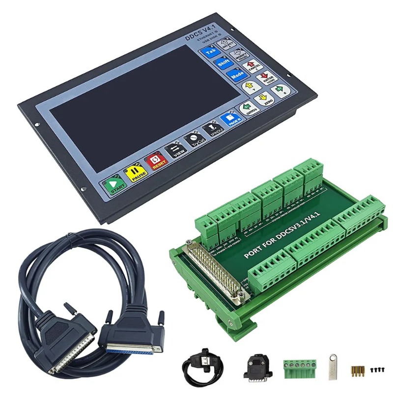 Controlador de Movimiento Inde - Ddcs V4.1 4 Axis Cnc Offline Controller reseña y precio