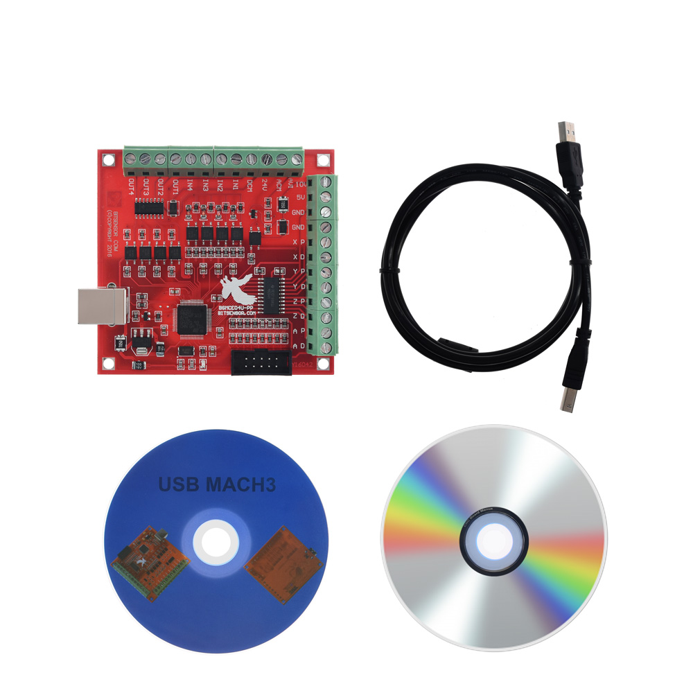 Tarjeta Controladora CNC USB M - Mach3 Usb Cnc Controller 4 Axis 100Khz reseña y precio