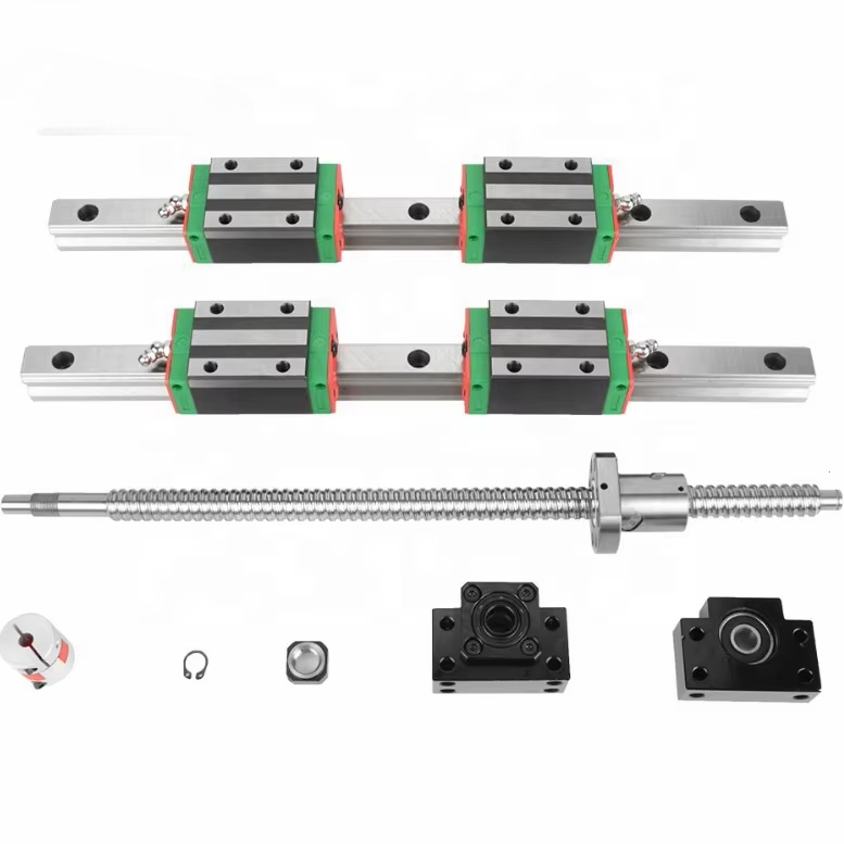 Juego de rieles de guía de mov - Hgr20 Linear Guide Rail Ballscrew Set reseña y precio