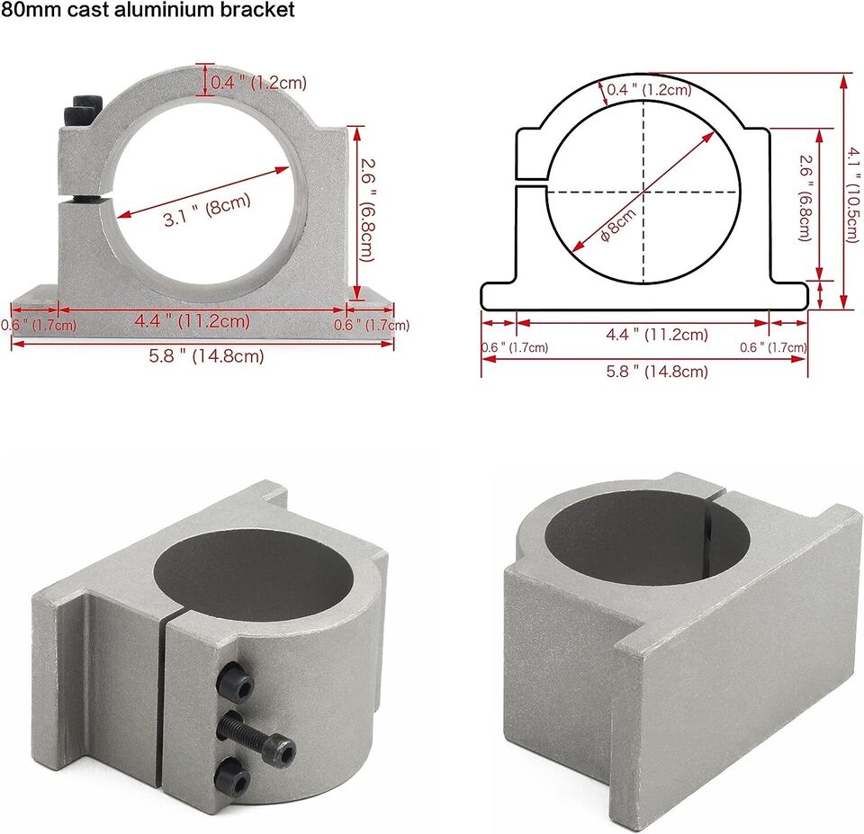 Kit de Motor de husillo de ref - 2.2Kw Water Cooled Spindle Kit Vfd reseña y precio