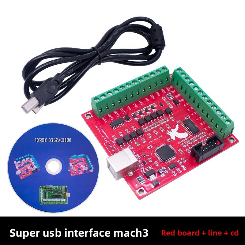 Placa de ruptura CNC USB MACH3 - Mach3 Usb Cnc Controller 4 Axis 100Khz reseña y precio