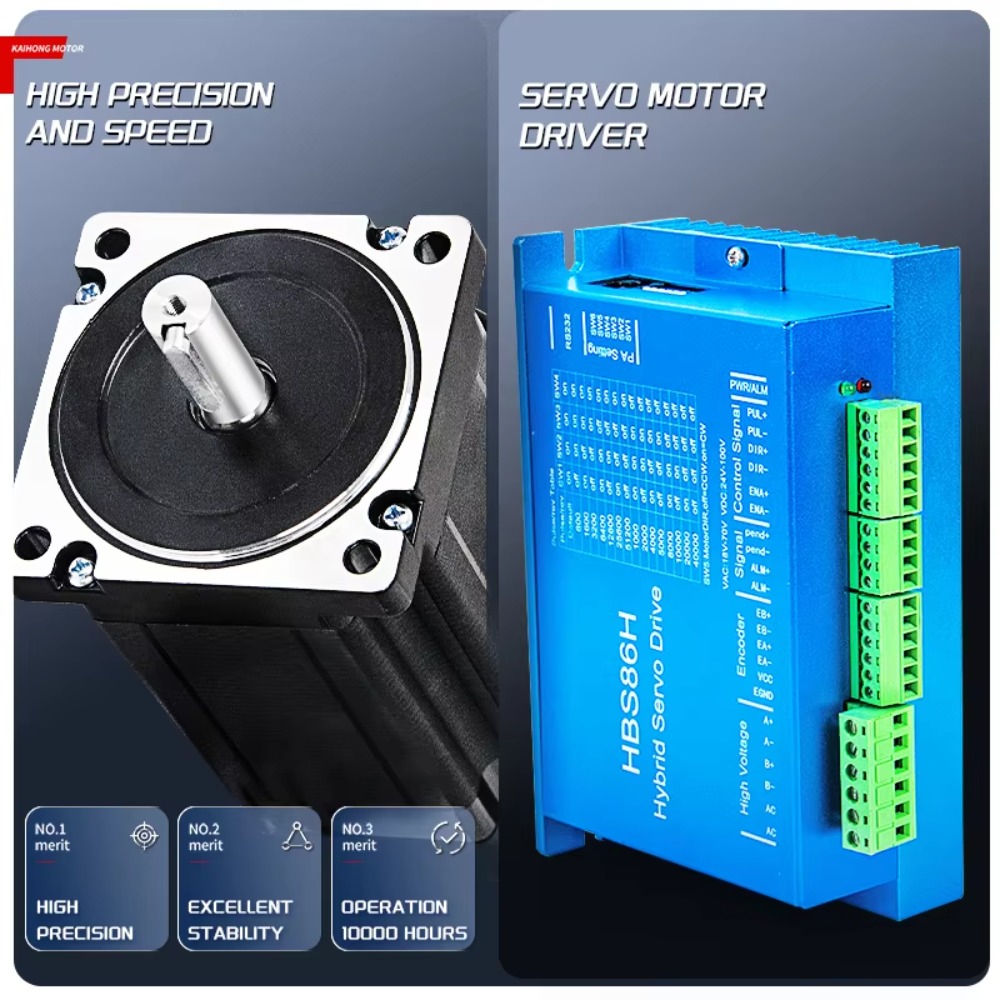 Kit servo híbrido de circuito  - Hybrid Servo Driver Nema 34 8.5Nm reseña y precio