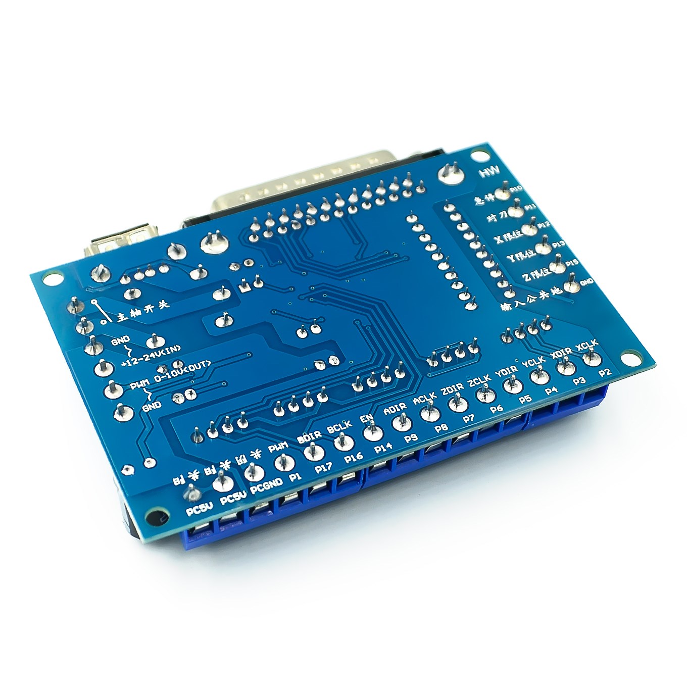 Adaptador de interfaz CNC de 5 - 5 Axis Cnc Breakout Board Interface Mach3 reseña y precio